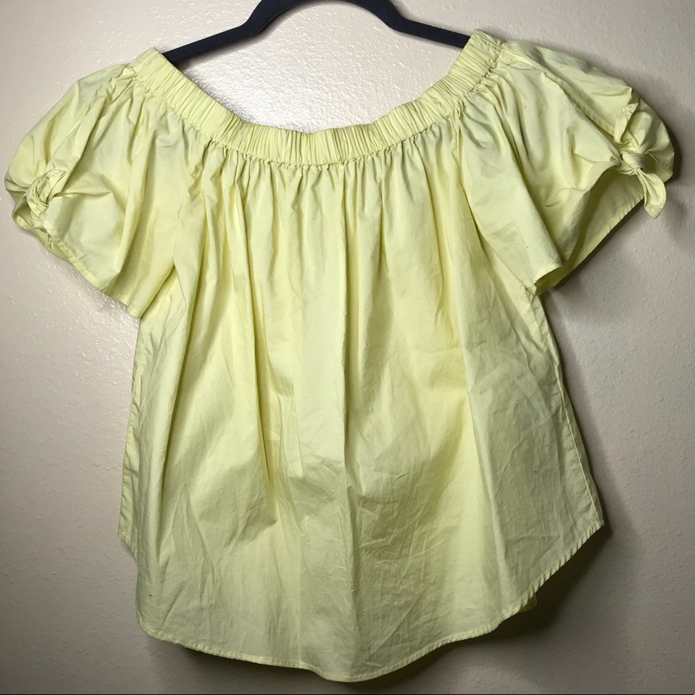 Off the shoulder blouse